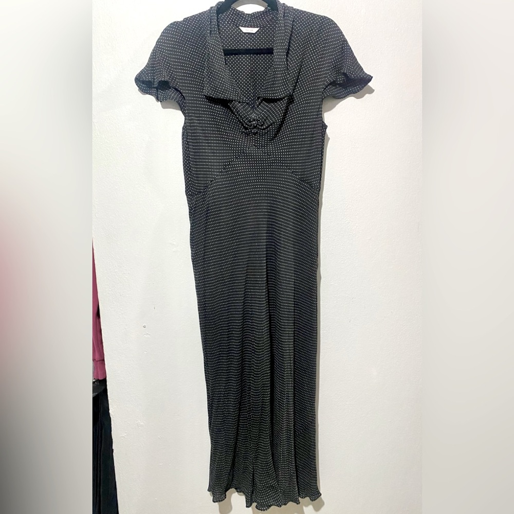 Elegant Polka Dots Dress